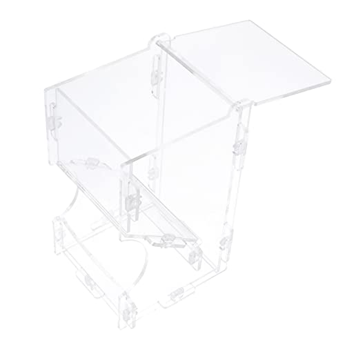 VILLFUL Automatischer Hamster-Futterspender aus Acryl leicht zu waschen Behälter für Heimtierbedarf VILLFUL Automatischer Hamster-Futterspender aus Acryl leicht zu waschen Behälter für Heimtierbedarf von VILLFUL