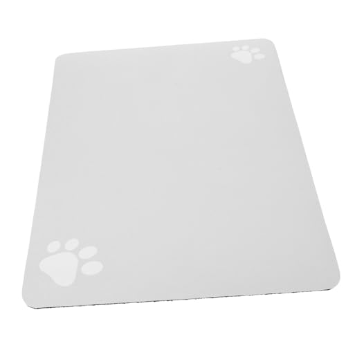 VILLFUL Futtermatte Für Haustiere, Futternapfmatte, Saugunterlagen Für Haustiere, Saugmatte Für Hundewassernapf, Futtermatten Für Hunde Für Futter Und Wasser, Katzenfuttermatte, Matte Für von VILLFUL