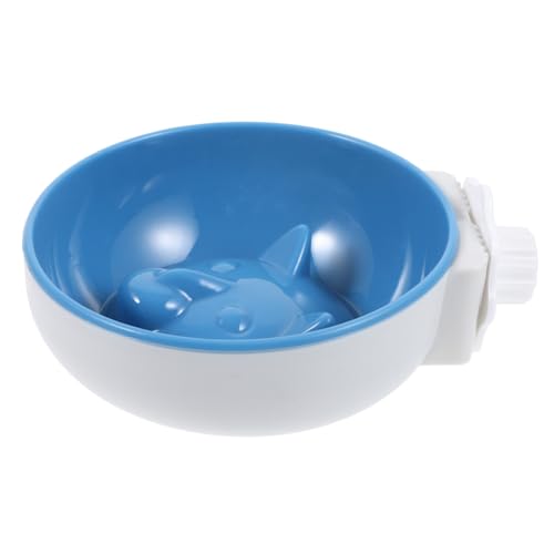 VILLFUL Hundenapf Und Wassernapf Für Kleine Hunde Und Katzen Als Futternapf Oder Wassernapf Verwendbar Mit Drehschnallen-Design Für Käfige von VILLFUL