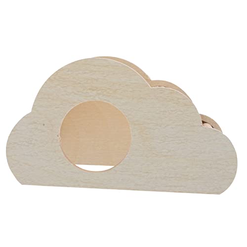 VILLFUL Chinchilla-versteck Aus Holz Als Schlafhaus Und Spielzeug Für Kleine Tiere Leicht Zu Reinigen Und Robust von VILLFUL