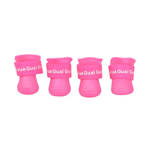 VILLFUL Gummi-Regenstiefel Für Haustiere Schneeschuhe Für Hunde Bequem Nicht Leicht Zu Tragen Größe L VILLFUL Gummi-Regenstiefel Für Haustiere Schneeschuhe Für Hunde Bequem Nicht Leicht Zu Tragen Größe L von VILLFUL
