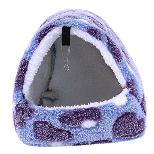 VILLFUL Hängematte Für Hamster, Winter Hängebett Für Hamster, Warmes Bett Für Kleine Haustiere, Hängehaus Für Hamster, Thermobett Für Kleine Haustiere, Baumwoll Hängebett Für Haustiere, von VILLFUL