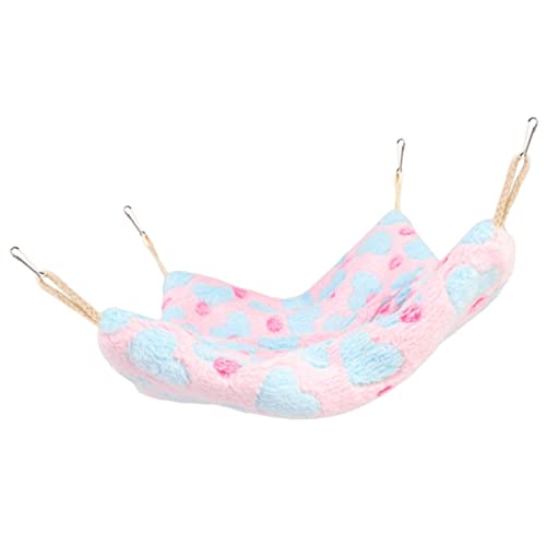 VILLFUL Hamster Bett Hängematte Warme Plüsch Hängematte Für Kleine Haustiere Bequem Und Waschbar VILLFUL Hamster Bett Hängematte Warme Plüsch Hängematte Für Kleine Haustiere Bequem Und Waschbar von VILLFUL