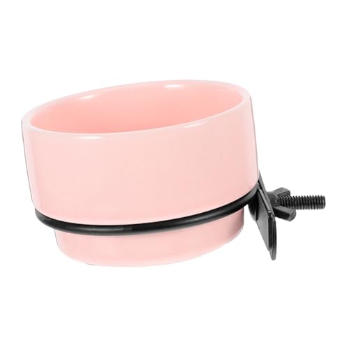 VILLFUL Hängende Keramikvogelschale Behälter für Vogelfutter Papagei-Futterteller Futternapf für Vögel Papageienfutter Heimtierbedarf für Vögel Vogel Wasserschale Wasserzufuhr Metall Rosa VILLFUL Hängende Keramikvogelschale Behälter für Vogelfutter Papagei-Futterteller Futternapf für Vögel Papageienfutter Heimtierbedarf für Vögel Vogel Wasserschale Wasserzufuhr Metall Rosa von VILLFUL
