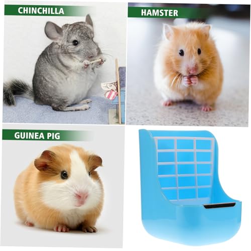 VILLFUL Hängender Kaninchen futterspender aus Robustem Kunststoff Praktischer Grasfutterhalter für Kaninchen Meerschweinchen und Chinchillas Platzsparend und Sauber für Käfige Geeignet von VILLFUL