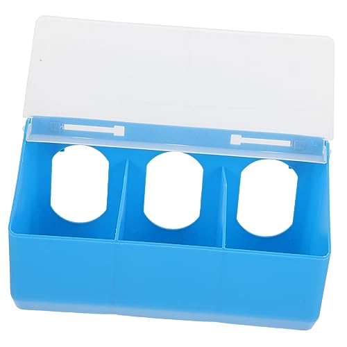 VILLFUL Hängender Taubenfütterer mit Mehrfachfächern Praktische Futterbox für Vogelkäfige Wasserspender und Futterstation und Langlebiges Design für Wellensittiche Papageien und von VILLFUL