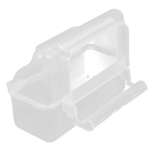 VILLFUL Hängender Vogelfutterspender Transparente wasserdichte Futterbox für Papageien und Andere Vögel für Käfige Installieren Große Kapazität für Futter und Wasser VILLFUL Hängender Vogelfutterspender Transparente wasserdichte Futterbox für Papageien und Andere Vögel für Käfige Installieren Große Kapazität für Futter und Wasser von VILLFUL