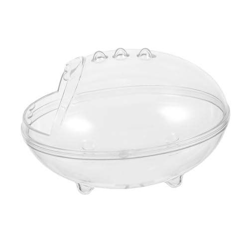 VILLFUL Hamster Badewanne Kleine Haustier -Toilette Hamster Staubbadewanne Hamsterbad Badewanne Kleiner Tiertoiletten Kleintierbedarf Chinchilla-Sand-Badezimmer Abs Transparent VILLFUL Hamster Badewanne Kleine Haustier -Toilette Hamster Staubbadewanne Hamsterbad Badewanne Kleiner Tiertoiletten Kleintierbedarf Chinchilla-Sand-Badezimmer Abs Transparent von VILLFUL