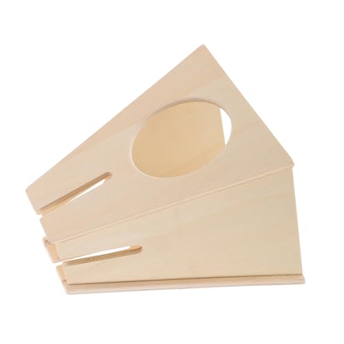 VILLFUL Hamster Flaschenhalter Wasserflaschenhalter Wasserhalter Für Hamster Wasserfutterständer Für Haustiere Flaschenständer Für Kleintiere Chinchilla-wasserflaschenständer Hölzern von VILLFUL