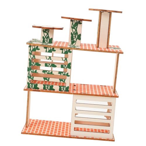 VILLFUL Meerschweinchenhaus Holz Mit Leiter Versteck Für Meerschweinchen Hamster Und Kleine Haustiere VILLFUL Meerschweinchenhaus Holz Mit Leiter Versteck Für Meerschweinchen Hamster Und Kleine Haustiere von VILLFUL
