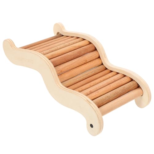 VILLFUL Hamster Holzleiter Spielzeug Für Kleintiere Kletterrampe Für Hamster Chinchillas Und Andere Haustiere Spielen Und Trainieren Farbe Zufällig VILLFUL Hamster Holzleiter Spielzeug Für Kleintiere Kletterrampe Für Hamster Chinchillas Und Andere Haustiere Spielen Und Trainieren Farbe Zufällig von VILLFUL