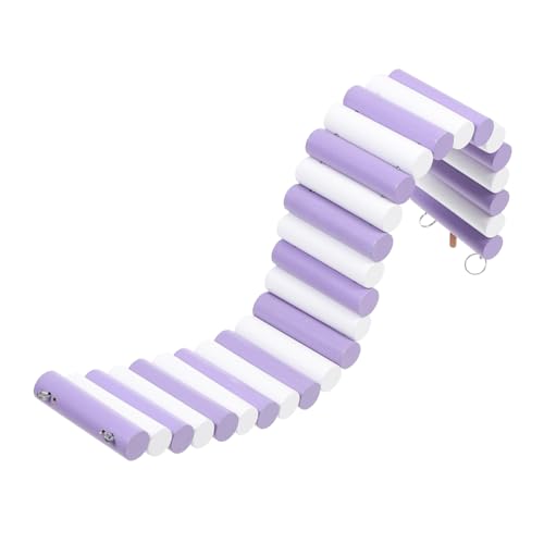 VILLFUL Hölzerne Hamsterbrücke Als Spielzeug Und Leiter Violett Fördert Bewegungsfähigkeit Und Koordination Für Kleintiere VILLFUL Hölzerne Hamsterbrücke Als Spielzeug Und Leiter Violett Fördert Bewegungsfähigkeit Und Koordination Für Kleintiere von VILLFUL