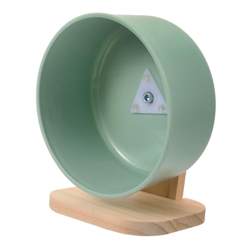 VILLFUL Hamster Laufrad Geräuschlos mit Stand Transparentes Kleintier Rad für Hamster Rennmäuse Chinchillas Fördert Balance und Bewegung für Käfighaltung VILLFUL Hamster Laufrad Geräuschlos mit Stand Transparentes Kleintier Rad für Hamster Rennmäuse Chinchillas Fördert Balance und Bewegung für Käfighaltung von VILLFUL