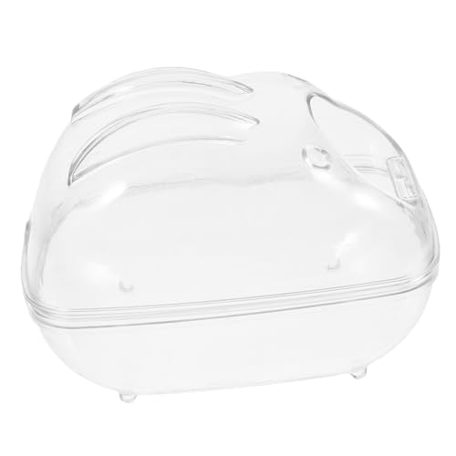 VILLFUL Hamster Toilette Hamster Sandbad Container Für Kleine Haustiere Transparente Wanne Für Meerschweinchen Und Andere Kleintiere Badewanne Für Hamster Und Kleintierbedarf Kleintier Badezubehör VILLFUL Hamster Toilette Hamster Sandbad Container Für Kleine Haustiere Transparente Wanne Für Meerschweinchen Und Andere Kleintiere Badewanne Für Hamster Und Kleintierbedarf Kleintier Badezubehör von VILLFUL