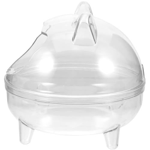 VILLFUL Hamster Sandbad Box Groß Transparent Multifunktional als Toilette und Sandbad für Hamster Mäuse Chinchillas Leichte Dekoratives Kleintierbad Geeignet für Gerbils und Lemminge VILLFUL Hamster Sandbad Box Groß Transparent Multifunktional als Toilette und Sandbad für Hamster Mäuse Chinchillas Leichte Dekoratives Kleintierbad Geeignet für Gerbils und Lemminge von VILLFUL