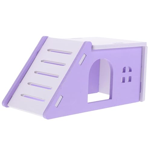 VILLFUL Hamster Schlafhaus aus Robustem PVC Kleines Nagetier Versteck Geeignet für Hamster Meerschweinchen Kaninchen und Eichhörnchen und Langlebig Entspannendes für Kleintiere VILLFUL Hamster Schlafhaus aus Robustem PVC Kleines Nagetier Versteck Geeignet für Hamster Meerschweinchen Kaninchen und Eichhörnchen und Langlebig Entspannendes für Kleintiere von VILLFUL