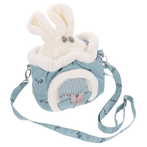 VILLFUL Atmungsaktive Warme Reisetasche Für Hamster Meerschweinchen Und Ratten Tragbare Haustiertragetasche Aus Polyester Für Reisen Und Outdoor-aktivitäten von VILLFUL