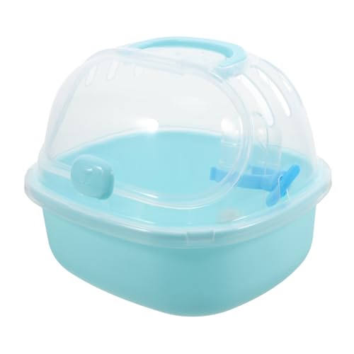 VILLFUL Hamster Transportbox für Kleintiere Tragbarer Käfig aus Robustem Transparentes Design für Reisen mit Hamstern und Mäusen Stilvolles und Sicheres Tragen VILLFUL Hamster Transportbox für Kleintiere Tragbarer Käfig aus Robustem Transparentes Design für Reisen mit Hamstern und Mäusen Stilvolles und Sicheres Tragen von VILLFUL