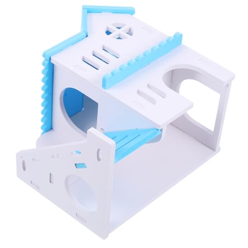 VILLFUL Hamster Versteck Haus aus PVC Langlebiges Kleines Nagetier Versteck für Hamster Mäuse Rennmäuse und Ratten Privater Rückzugsort mit Großem Platzangebot Geruchlos und Sicher VILLFUL Hamster Versteck Haus aus PVC Langlebiges Kleines Nagetier Versteck für Hamster Mäuse Rennmäuse und Ratten Privater Rückzugsort mit Großem Platzangebot Geruchlos und Sicher von VILLFUL