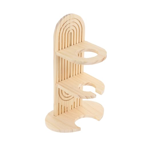 VILLFUL Ständer Für Hamster-trinkflaschen Stabiler Holzhalter Sicherer Wasserspender-Halter Für Kleine Haustiere von VILLFUL