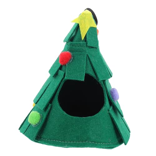 VILLFUL Hamster Weihnachtsnest Hängematte Für Hamster, Haustierbedarf, Hamster Hängenest, Hängende Hamster Hängematte, Kleintiere, Hängematte, Hängende Hängematte, Haustierkäfig, von VILLFUL