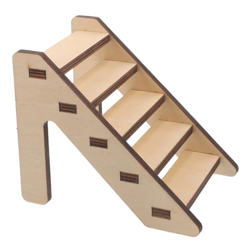 VILLFUL Hamster Kletterleiter Aus Holz Stabile Spielleiter Für Zwerghamster Chinchillas Und Kleine Haustiere Für Hamsterkäfige Robust Und Sicher Fördert Spiel Und Bewegung VILLFUL Hamster Kletterleiter Aus Holz Stabile Spielleiter Für Zwerghamster Chinchillas Und Kleine Haustiere Für Hamsterkäfige Robust Und Sicher Fördert Spiel Und Bewegung von VILLFUL