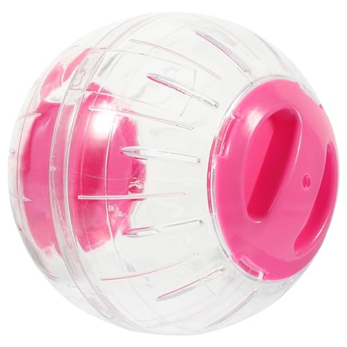 VILLFUL Hamster Laufball Für Kleintiere Transparenter Mini Fitnessball Aus Kunststoff Interaktives Spielzeug Für Hamster Und Andere Kleine Tiere Fördert Gesunde Bewegung Und Spaß Beim von VILLFUL