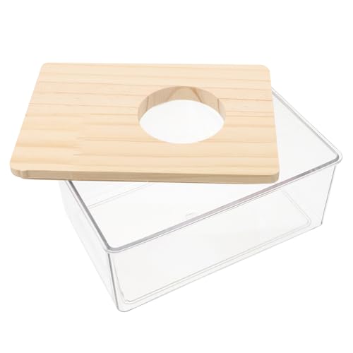 VILLFUL Hamsterbad Hamster Toilette Käfig für Rennmäuse Hamster verstecken Rennmaus Badezimmer Hamsterkäfig aus Holz Hamsternest Schildkrötenhaus kleines Tierbad Rennmaus Massivholz VILLFUL Hamsterbad Hamster Toilette Käfig für Rennmäuse Hamster verstecken Rennmaus Badezimmer Hamsterkäfig aus Holz Hamsternest Schildkrötenhaus kleines Tierbad Rennmaus Massivholz von VILLFUL