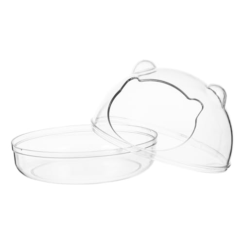 VILLFUL ABS Hamster Katzentoilette Leicht zu reinigen Abnehmbare Schale Haustierbedarf Sandbad VILLFUL ABS Hamster Katzentoilette Leicht zu reinigen Abnehmbare Schale Haustierbedarf Sandbad von VILLFUL