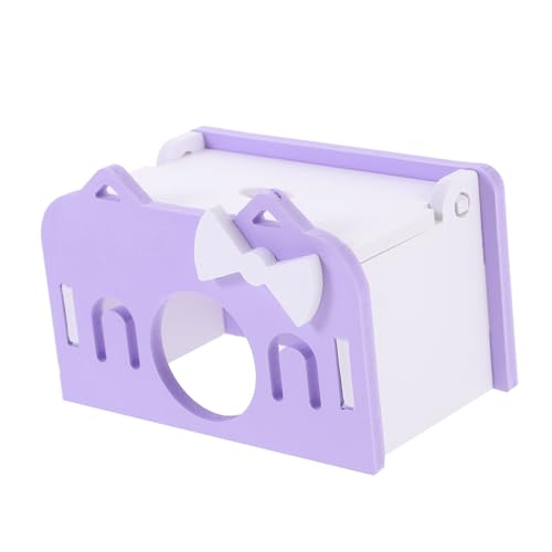 VILLFUL Hamsterhaus Stabiler Hideout mit Kletterfunktion Kleines Versteck für Hamster Meerschweinchen Ganzjährig Nutzbar Robustes Spielhaus für Ruhe und Training VILLFUL Hamsterhaus Stabiler Hideout mit Kletterfunktion Kleines Versteck für Hamster Meerschweinchen Ganzjährig Nutzbar Robustes Spielhaus für Ruhe und Training von VILLFUL