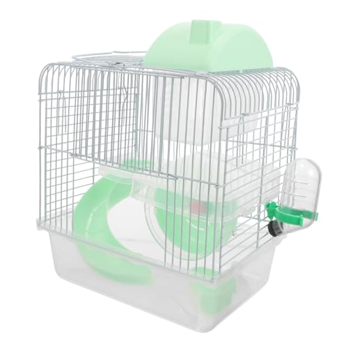 VILLFUL Hamsterkäfig, Hamsterhaus, Doppelstockkäfig, Kleintierkäfig, Hamsterversteckkäfig, Hamsterburg, Rattendrahtkäfig, Meerschweinchenburg, Meerschweinchenkäfig, Rattennestkäfig, VILLFUL Hamsterkäfig, Hamsterhaus, Doppelstockkäfig, Kleintierkäfig, Hamsterversteckkäfig, Hamsterburg, Rattendrahtkäfig, Meerschweinchenburg, Meerschweinchenkäfig, Rattennestkäfig, von VILLFUL