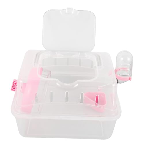VILLFUL Hamsterkäfig, Hamsterhaus, Hamsterträger Für Draußen, Haustier Outdoor Zubehör, Hamster Tragekäfig, Kleiner Haustier Tragekäfig, Hamster Tragetasche, Haustier Reisekäfig, von VILLFUL