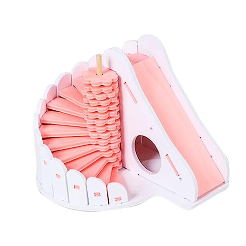 VILLFUL Hamsterhaus Mit Rundem Rutsche Spielzeug Und Schlafnest Für Kleine Haustiere VILLFUL Hamsterhaus Mit Rundem Rutsche Spielzeug Und Schlafnest Für Kleine Haustiere von VILLFUL