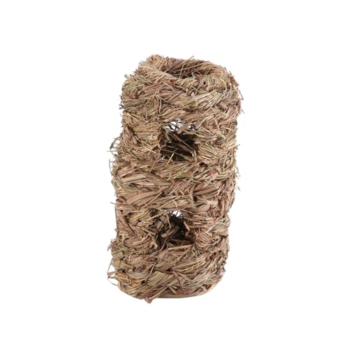 VILLFUL Handgewebtes Seegras Tunnel für Hamster Aktivitätszentrum aus Natürlichem Gras für Kleintiere Wie Kaninchen und Hamster Sicherer Rückzugsort Entspannen VILLFUL Handgewebtes Seegras Tunnel für Hamster Aktivitätszentrum aus Natürlichem Gras für Kleintiere Wie Kaninchen und Hamster Sicherer Rückzugsort Entspannen von VILLFUL