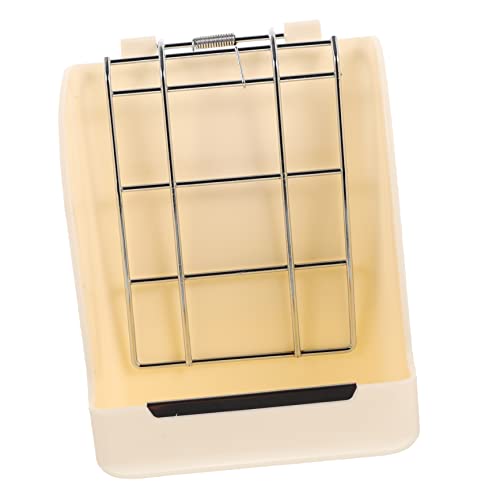 VILLFUL Hasenständer Hamster-Futterstation Kaninchen-Heu-Futterstation sauberer ordentlicher Käfig montierbarer Grasspender VILLFUL Hasenständer Hamster-Futterstation Kaninchen-Heu-Futterstation sauberer ordentlicher Käfig montierbarer Grasspender von VILLFUL