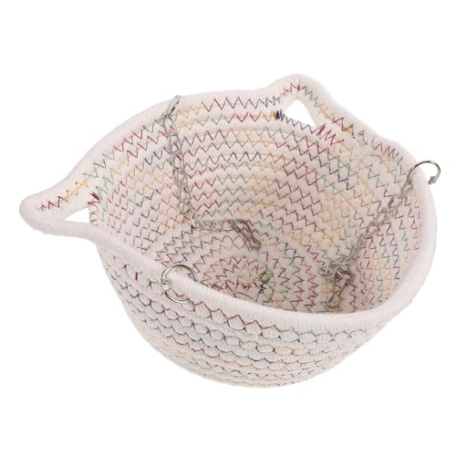 VILLFUL Meerschweinchen-Schaukelspielzeug Kleintier-Hängematte Haustierbett für Hamster Kaninchen Chinchilla Robustes Baumwollversteck VILLFUL Meerschweinchen-Schaukelspielzeug Kleintier-Hängematte Haustierbett für Hamster Kaninchen Chinchilla Robustes Baumwollversteck von VILLFUL