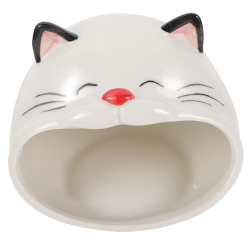 VILLFUL Haustier Keramik Hamster Nest Kühlendes Versteck für Zwerghamster Kleine Nager Sicheres Bequemes Schlafhaus Dekoratives Cartoon Design Langlebiges Material für Optimale VILLFUL Haustier Keramik Hamster Nest Kühlendes Versteck für Zwerghamster Kleine Nager Sicheres Bequemes Schlafhaus Dekoratives Cartoon Design Langlebiges Material für Optimale von VILLFUL