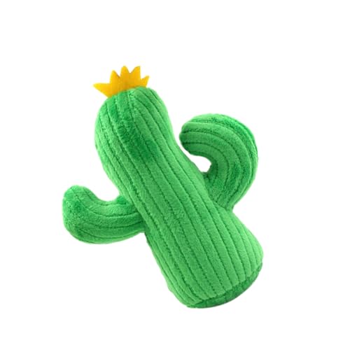 VILLFUL Haustier Spielzeug Cactus Toy Cactus Spielzeug Hunde quietschendes Beißspielzeug Plüschtiere Spielzeuge Kauspielzeug für Hunde Soundspielzeug für Hunde Kleiner Hund Spielzeugset von VILLFUL