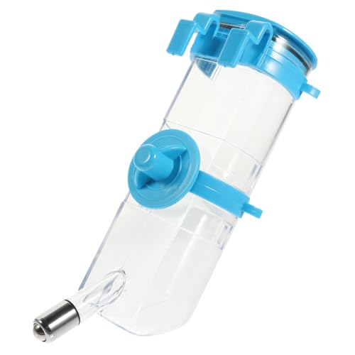 VILLFUL Wasserspender für Haustiere Hundewasserflasche für Welpen Futterspender mit Düse aus Edelstahl für Heimtierbedarf von VILLFUL