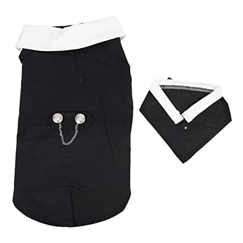 VILLFUL Smoking Für Welpen Wiederverwendbare Hundekleidung Hochzeitskleidung Für Haustiere Formeller Anzug Für Hunde Haustier-Outfits Für Hunde Smoking Für Haustierbedarf von VILLFUL