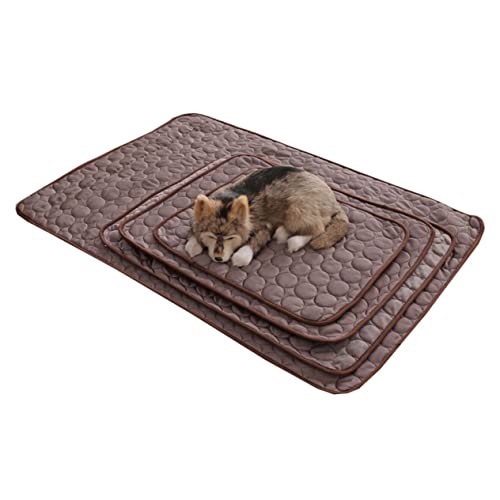 VILLFUL Kühlmatte für Haustiere für Hunde Hundebett Kühlkissen Haustierunterlage Sommermatte für Zuhause Größe M kühl und atmungsaktiv für Haustierbettwäsche VILLFUL Kühlmatte für Haustiere für Hunde Hundebett Kühlkissen Haustierunterlage Sommermatte für Zuhause Größe M kühl und atmungsaktiv für Haustierbettwäsche von VILLFUL