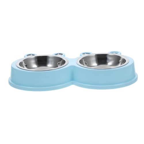 VILLFUL Haustiernapf für Hunde und Katzen Rutschfester Futter und Wassernapf mit Stabiler Basis für Tägliche Fütterung und Wasseraufnahme Langlebig und Leicht zu Reinigen von VILLFUL