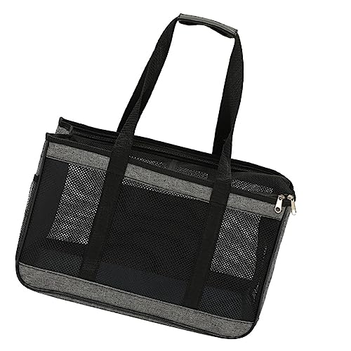 VILLFUL Katzentragetasche Für Die Reise Große Haustiertragetasche Mit Netzfenster Handtaschen-Stil Haustiertragetasche Für Einfaches Tragen VILLFUL Katzentragetasche Für Die Reise Große Haustiertragetasche Mit Netzfenster Handtaschen-Stil Haustiertragetasche Für Einfaches Tragen von VILLFUL