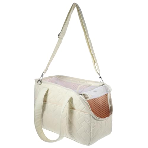 VILLFUL Haustiertasche Mit Tasche Tragbare Haustiertasche Haustiertragetasche Welpentragetasche Für Kleine Hunde Tragbare Haustiertragetasche Katzenbehälter Haustiertasche Tragetasche von VILLFUL