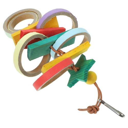 VILLFUL Holz Vogel Kauspielzeug Für Papageien Vogelspielzeug Hängendes Spielzeug Futter Such Spielzeug Für Vogelkäfig VILLFUL Holz Vogel Kauspielzeug Für Papageien Vogelspielzeug Hängendes Spielzeug Futter Such Spielzeug Für Vogelkäfig von VILLFUL
