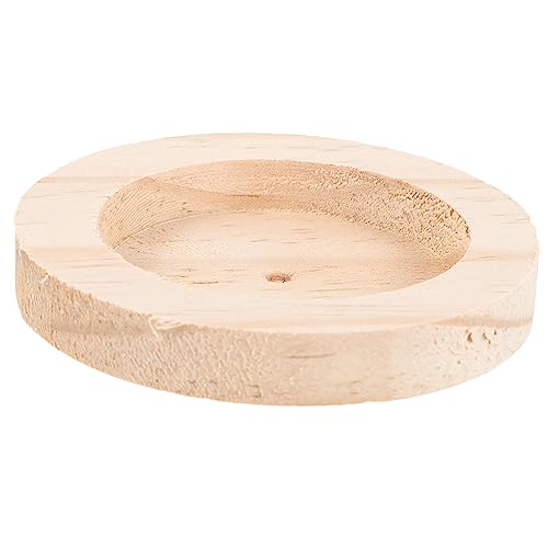 VILLFUL Holz Futternapf Für Hamster Und Chinchilla Klein Und Waschbar Geeignet Als Futter Oder Wassernapf Für Kleintiere Im Haushalt von VILLFUL