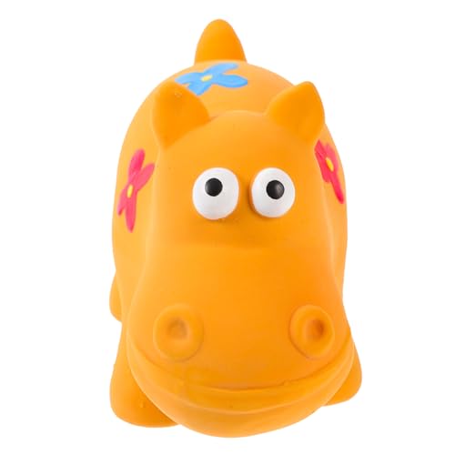 VILLFUL Interaktives Quietschspielzeug für Hunde Welpenspielzeug aus Latex Cartoon-Hippo-Form Hundespielzeug für Welpen VILLFUL Interaktives Quietschspielzeug für Hunde Welpenspielzeug aus Latex Cartoon-Hippo-Form Hundespielzeug für Welpen von VILLFUL