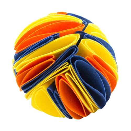 VILLFUL Haustier Schnüffelball Hund Fütterung langsam Filz interaktives Haustier Spielzeug VILLFUL Haustier Schnüffelball Hund Fütterung langsam Filz interaktives Haustier Spielzeug von VILLFUL