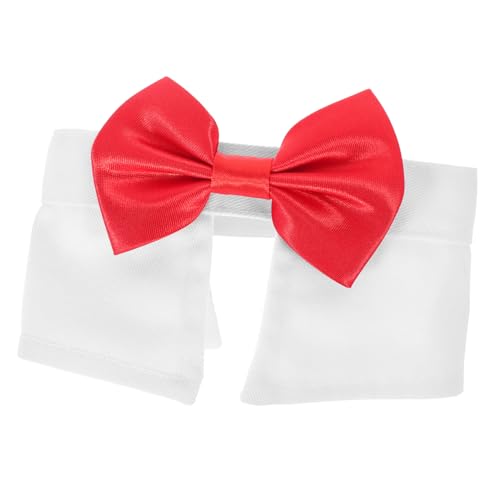 VILLFUL Katzenhalsband Mit Fliege Aus Verstellbar Wasserabweisend Für Kätzchen Und Kleine Welpen Party Accessoire von VILLFUL