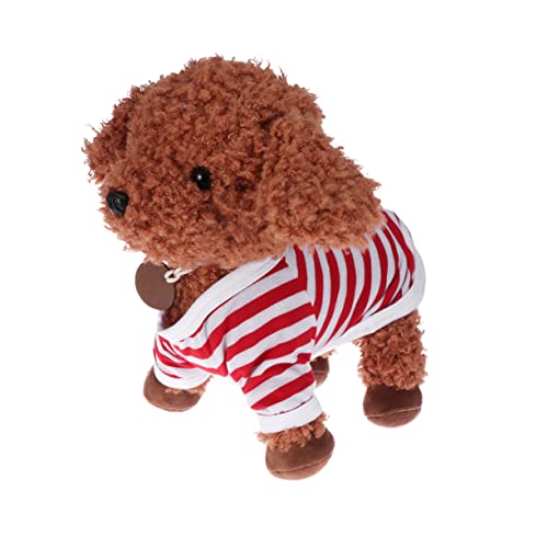 VILLFUL Hundeweste XL Atmungsaktive Baumwolle Streifenmuster Sommerbekleidung Für Haustiere Bequem Und Leicht Anzuziehen Für Große Hunde Rot VILLFUL Hundeweste XL Atmungsaktive Baumwolle Streifenmuster Sommerbekleidung Für Haustiere Bequem Und Leicht Anzuziehen Für Große Hunde Rot von VILLFUL